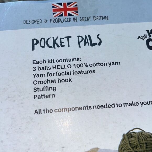 NIB Creative Expressions Knitty Critters Pocket Pal Crochet Kit-Gemma Giraffe - Picture 3 of 11